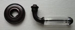 Baldwin Ashbury Crystal Right Hand Rh Dummy Door Knob Lever / Venetian Bronze. Fixed Price $39.99.