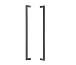 US$718 Emtek 18IN Warwick Appliance Pull Back To Flat Black BTB86712US19. Fixed Price $363.74.