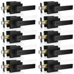 Onateel Privacy Door Levers, 10 Pack Matte Black Handles, Keyless Interi.... Fixed Price $161.74.