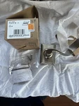 Schlage F170-ACC-ADD-LH Accent Left Handed Non-turning One-sided Nickel. Fixed Price $15.00.