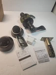 Gobrico 2PACK Exterior Door Lever Lockset. Fixed Price $51.00.
