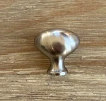 Lot Of 18 Amerock Satin Nickel 1/4" Oval Cabinet Knob BP1443G10 - Used. Fixed Price $27.30.
