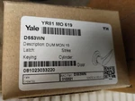 New! Yale Dummy Left Hand - YR81 Mo 619 D553WN. Fixed Price $17.49.