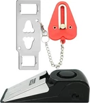 Portable Door Lock & Stop Alarm Set, Dual Protection Home Security .... Fixed Price $19.70.