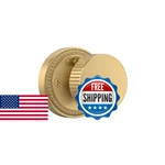 Asidrama 1 Pack Champagne Bronze Privacy Door Knobs With Lock, Handles. Fixed Price $67.80.