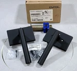 Emtek 5212US19 Stuttgart Left Handed Privacy Door Lever Set In Flat Black. Fixed Price $98.80.