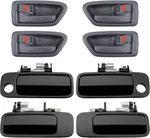 Gledewen Exterior & Interior Door Handle Set, Gray, 8PCS,. Fixed Price $60.43.