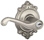 Schlage F51-FLA-BRK Flair Single Cylinder Keyed Entry Door Lever Nickel. Fixed Price $99.99.