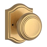 Baldwin PVTRATAR044 Privacy Knob Arch Rose, 6AL Latch, Dual Strike Satin Brass. Fixed Price $99.99.
