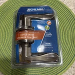 Schlage P515-538 Entry Door Handle Keys &mounting Hardware Satin Nickel New Ob. Fixed Price $32.95.