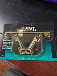 Nip First Watch 1155 Brass Bit Mortise Lock With Classic Keys. Fixed Price $16.00.