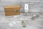Nostalgic Warehouse - Prairie Plate With Keyhole Privacy Meadows Door Knob. Fixed Price $103.99.