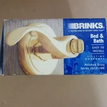New Brinks Bed & Bath Reversable Series 2013-105 Polished Brass Door Handle Set.. Fixed Price $19.99.