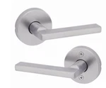 Kwikset Halifax Round Passage Hall/closet Door Handle Lever Nonlock Satin Chrome. Fixed Price $24.99.