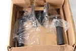 Emtek Assa Abloy Select Square Stem Knurled Dummy Handle Lever Set Pair US19. Fixed Price $159.99.