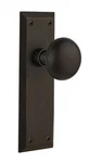Nostalgic Warehouse New York Plate &knob Oil Rubbed Bronze. Read The Description. Fixed Price $75.00.