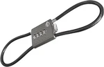 Safety 4 Digit Combination Locks 50CM(19.6IN)CABLE, Gun Black. Fixed Price $13.82.