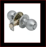 Brand New Shield Security Privacy Lockset Satin Chrome Door Knob Part# 913885. Fixed Price $7.99.