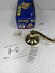 Schlage Lever Door Knob Single Dummy Trim Bright Brass. Fixed Price $20.00.