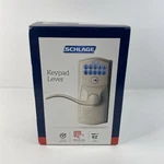 Schlage Camelot Keypad Entry Lever Accent Handle Satin Nickel FE595 61 New. Fixed Price $64.97.