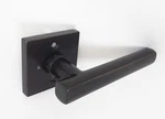 Emtek Freestone Left Handed Passage Door Lever Set Square Rose Oil Rubbed Bronze. Fixed Price $68.98.
