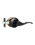 Dpb 1PCS Wave Interior Door Handle With Turn Lock, Matte Black Passage L.... Fixed Price $19.81.