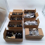 Gobrico 8 Pack Passage Door Knobs Matte Black Oval. Fixed Price $16.62.