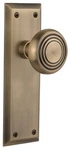 Nostalgic Warehouse Nykdec Dp Nk Deco Solid Brass Dummy Door Knob. Fixed Price $229.50.