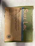 Sure-loc CT102 Sb Cortina Privacy Door Lever Set With Square Rose Satin Brass. Fixed Price $53.99.