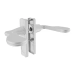 Brixwell Lever Latch Set White With Night Lock Reversible Fits Door 5/8" To 1-. Fixed Price $20.80.
