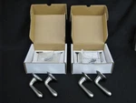 2 Pairs Of Emtek Bezel 5057 Satin Nickel Dummy Levers Door Sets US15 Box New. Fixed Price $59.99.