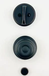 Schlage Georgian Knob Inside Handleset Trim Pack F59GEO716 Aged Bronze. Fixed Price $39.99.