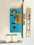Baldwin 6802 Lock-rh Entry Mortise Reversible Removed From Door Working. Fixed Price $75.00.