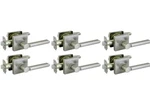 Defiant Tonebridge Hall & Closet Door Levers Satin Nickel Pk 1013 247 976. Fixed Price $48.50.