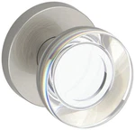 Baldwin Ps.ccy.crr Contemporary Crystal Passage Door Knob Set - Nickel. Fixed Price $175.70.