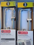 Delta Everly 20 Handle For Sliding Shower Door Brushed Nickel SDBR011-BN-R. Fixed Price $31.99.