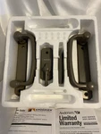 Andersen Gliding, French Door Handle With Hardware Double Pull. Fixed Price $127.46.