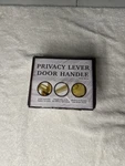 Mega Passage I Lever Door Lock For Closet 5 1 Pack Gold. Fixed Price $14.99.