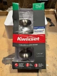 Kwikset Satin Nickel Hall & Closet Door Knob 97200-789. Fixed Price $12.99.