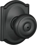 Schlage - F40 Georgian Door Knob With Camelot Trim Bed & Bath Privacy. Fixed Price $19.99.