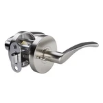 Avalon 0580 - Modern Door Handle Set (privacy / Passage) Satin Nickel Finish. Fixed Price $49.99.