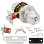 NUK3Y Bella Grade 2 Commercial Duty Cylindrical Knob Lockset Ul Rated (satin .... Fixed Price $56.16.
