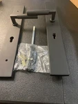 Emtek 1L1R55US19LH Brass Inactive Door Trim W/ Euro Cylinder - Left Flat Black. Fixed Price $428.99.
