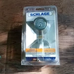 Schlage Deadbolt Light Commercial Lock Single Cyl Satin Chrome. Fixed Price $29.95.