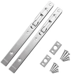Pcs 304 Stainless Steel 10 Inch 254MM Hidden Security Door Flush Bolt Latch. Fixed Price $33.24.