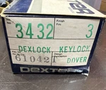 Vintage Dexter Dexlock Keylock 3432 Dover #61042T Bright Brass. Fixed Price $14.99.