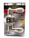 Defiant Naples Collection Keyed Entry Door Handle Satin Nickel 534899 Open Box. Fixed Price $18.99.