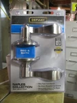 Defiant Naples Collection Bed & Bath Door Lever Handle Satin Nickel. Fixed Price $24.71.