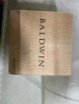 Baldwin HDROUTSR112 Reserve Half Dummy Round, Traditional Square Rose, Aged Bron. Fixed Price $64.99.