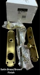 Baldwin 6942-060-ENTR Satin Brass/brown Finish Door Entry Estate Bismark Nos. Fixed Price $399.99.
